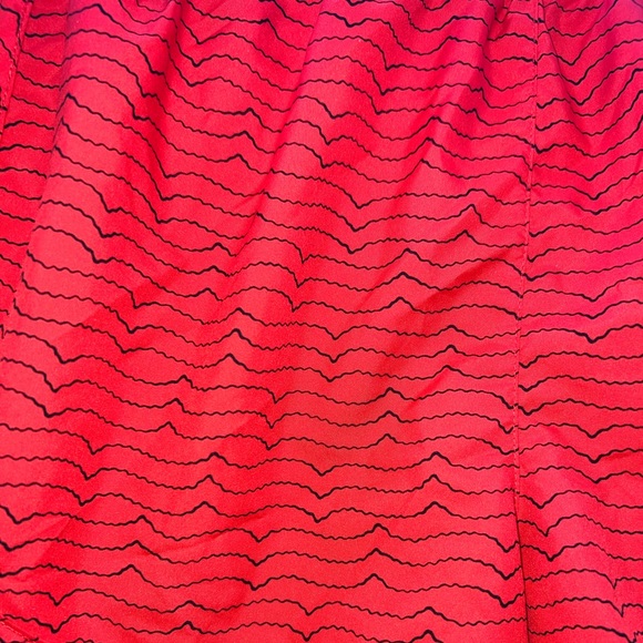 Nike dri fit orange and black striped shorts - Picture 3 of 8